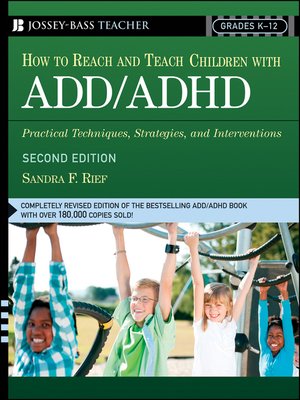 cover image of How to Reach and Teach Children with ADD / ADHD